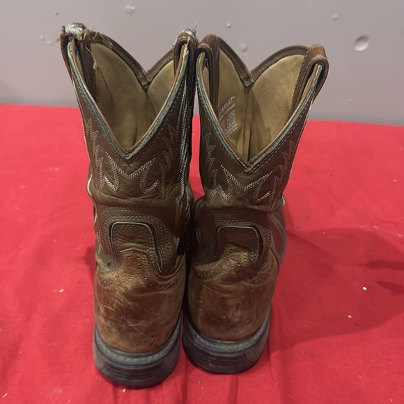 Ariat Brown Leather Western Boots - Picture 6 of 7